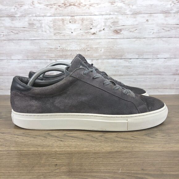 To Boot New York Men’s Adam Suede Casual Sneaker Gray Slate Size 9.5 - Picture 1 of 9